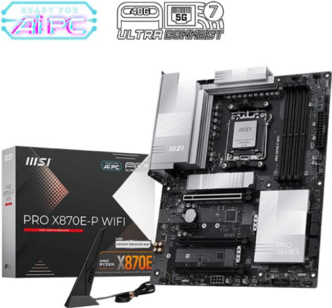 MSI PRO X870E-P WIFI AM5 ATX Motherboard – Main Image
