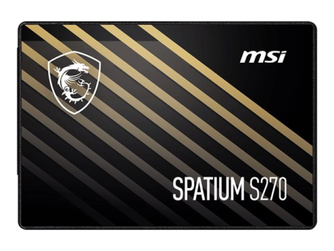 SSD Interne - MSI Spatium S270 240GB – SSD 2.5" SATA III, 500MB/s, 3D NAND