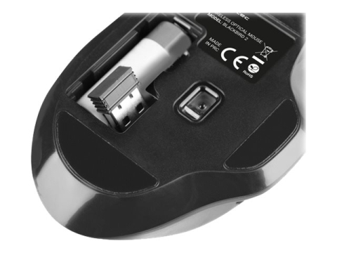 NATEC Blackbird 2 – Mouse Wireless 1600 DPI, Black [2]