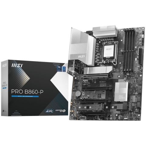 Plăci de Bază Intel - MSI PRO B860‑P – Placa de baza ATX LGA1851 DDR5