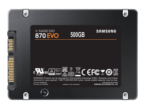 Samsung 870 EVO 500GB – SSD 2.5" SATA III, 560/530 MB/s [1]