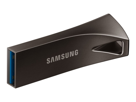 Memorii - Samsung BAR Plus 64GB – USB 3.1 Champagne Silver – 200MB/s