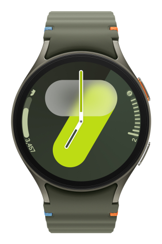 Samsung Galaxy Watch7 44mm Green – AMOLED 1.47", GPS dual‑band, 5ATM [1]