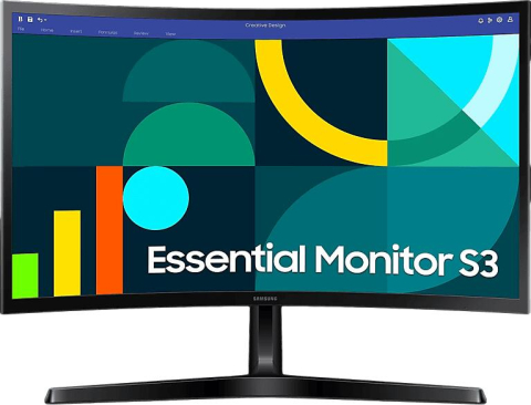 TV, Audio-Video & Multimedia - Samsung LS27D366GAU 27" FHD 100Hz VA Monitor Front View