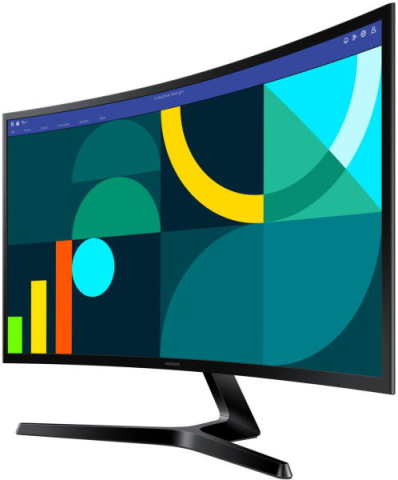 Samsung LS27D366GAU 27" FHD 100Hz VA Monitor Front View [3]