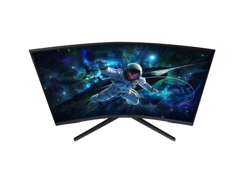 TV, Audio-Video & Multimedia - Samsung Odyssey G5 G55C 32" – Monitor Gaming Curbat QHD 165Hz 1ms, HDR10, FreeSync, HDMI & DisplayPort