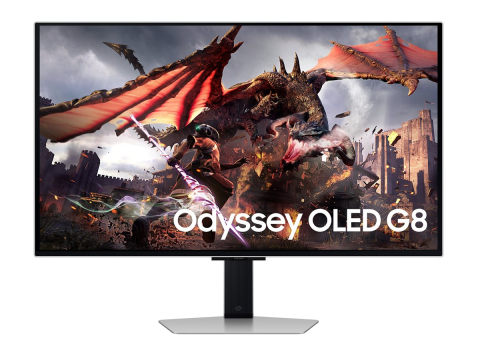 Monitoare Gaming & Consumer - Samsung Odyssey G8 G80SD 32" OLED 4K 240Hz Gaming Monitor Front View