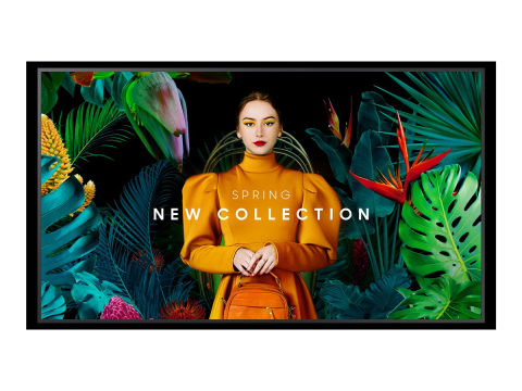 Ecrane Digital Signage - Samsung QB85C, Display Profesional 85”, UHD, 16/7, Smart Signage