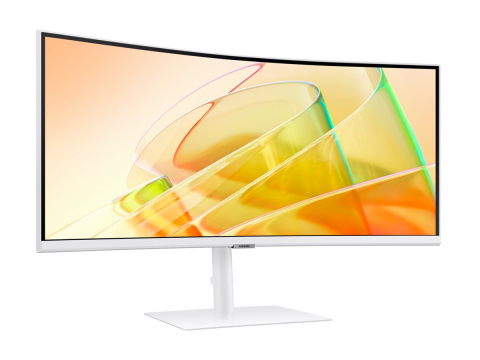 Samsung ViewFinity S6 34" – UWQHD, 100Hz, TB4 90W, LAN, KVM, White [1]