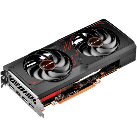 SAPPHIRE RX 7600 PULSE – 8GB GDDR6, 128‑bit, HDMI + 3×DP [3]