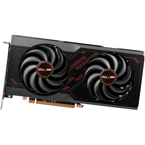 SAPPHIRE RX 7600 PULSE – 8GB GDDR6, 128‑bit, HDMI + 3×DP [1]