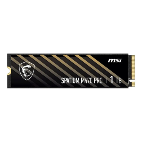 Stocare - MSI Spatium M461 1TB PCIe 4.0 NVMe M.2 2280 Front View