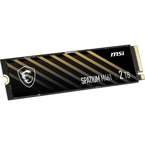 MSI Spatium M461 2TB PCIe 4.0 NVMe M.2 2280 Front View [1]