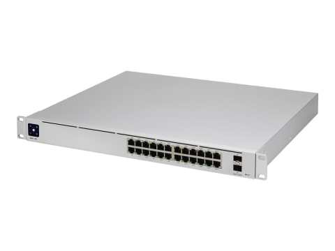 Network & Smart Home - Ubiquiti UniFi Switch PRO 24 PoE Front View