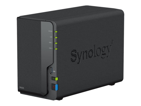 Synology DS223 – NAS 2‑Bay, Quad‑Core, 2GB DDR4, Gigabit LAN [4]