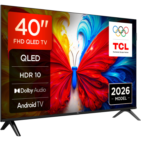 TCL QLED 40S5L – 100 cm, Full HD, Android TV, HDR10, QLED [1]