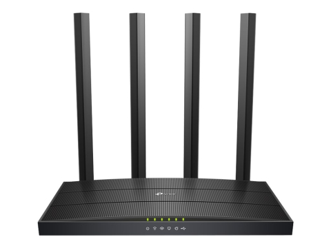 TP‑LINK Archer C6U – Router Wi‑Fi AC1200, Gigabit, USB, MU‑MIMO [1]