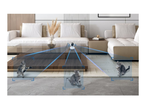 TP‑LINK Tapo C230 – Cameră Wi‑Fi Pan/Tilt 3K 5MP, AI Detection, Night Vision [3]