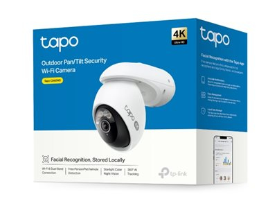 TP‑LINK Tapo C560WS – Cameră Exterior Pan/Tilt 4K 8MP, AI Detection, IP66 [2]