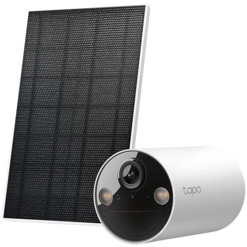 Produs Nou - TP‑LINK TC82 KIT – Cameră 3MP 2K + Panou solar, Color Night Vision, AI, IP65
