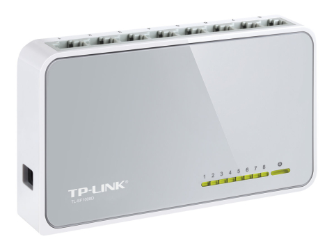 TP-Link TL-SF1008D, Switch Desktop 8-Port 10/100Mbps, Auto MDI/MDIX [4]