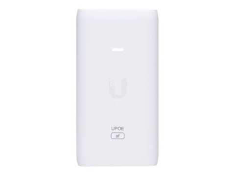 Network & Smart Home - Ubiquiti U‑POE‑AF – PoE Injector 802.3af, 48V, Gigabit