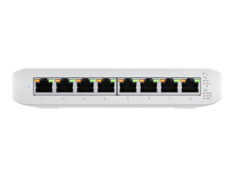 Ubiquiti USW‑Lite‑8‑PoE – Switch 8× Gigabit, 4× PoE+, 52W [2]
