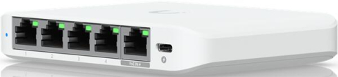 Ubiquiti USW‑Flex‑2.5G‑5 – Switch 5 Porturi 2.5GbE UniFi [1]