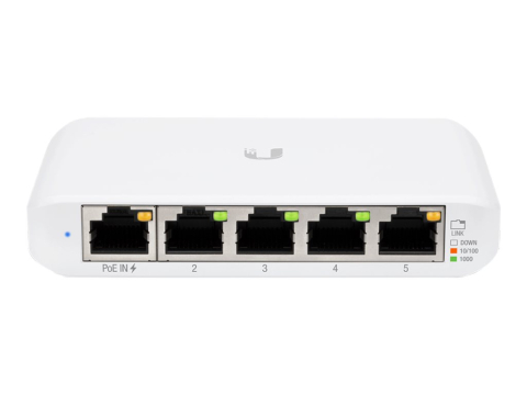 Ubiquiti USW‑Flex‑Mini – Switch Managed 5× Gigabit, PoE In, USB‑C [2]