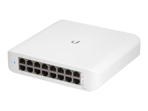 UBIQUITI USW-LITE-16-POE UniFi Switch Lite 16 Gigabit RJ45 ports including 8x 802.3at PoE+ [1]