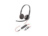 TV, Audio-Video & Multimedia - HP Poly Blackwire 3225 Stereo USB‑C 3.5mm Headset