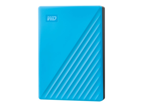 Stocare - WD My Passport 4TB – HDD extern 2.5", USB 3.2, Blue