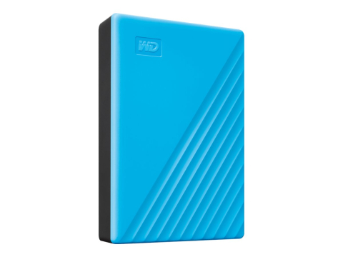 WD My Passport 4TB – HDD extern 2.5", USB 3.2, Blue [1]