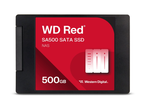 WD Red SA500 NAS 500GB – SSD 2.5" SATA III, 560 MB/s, 24/7 [1]