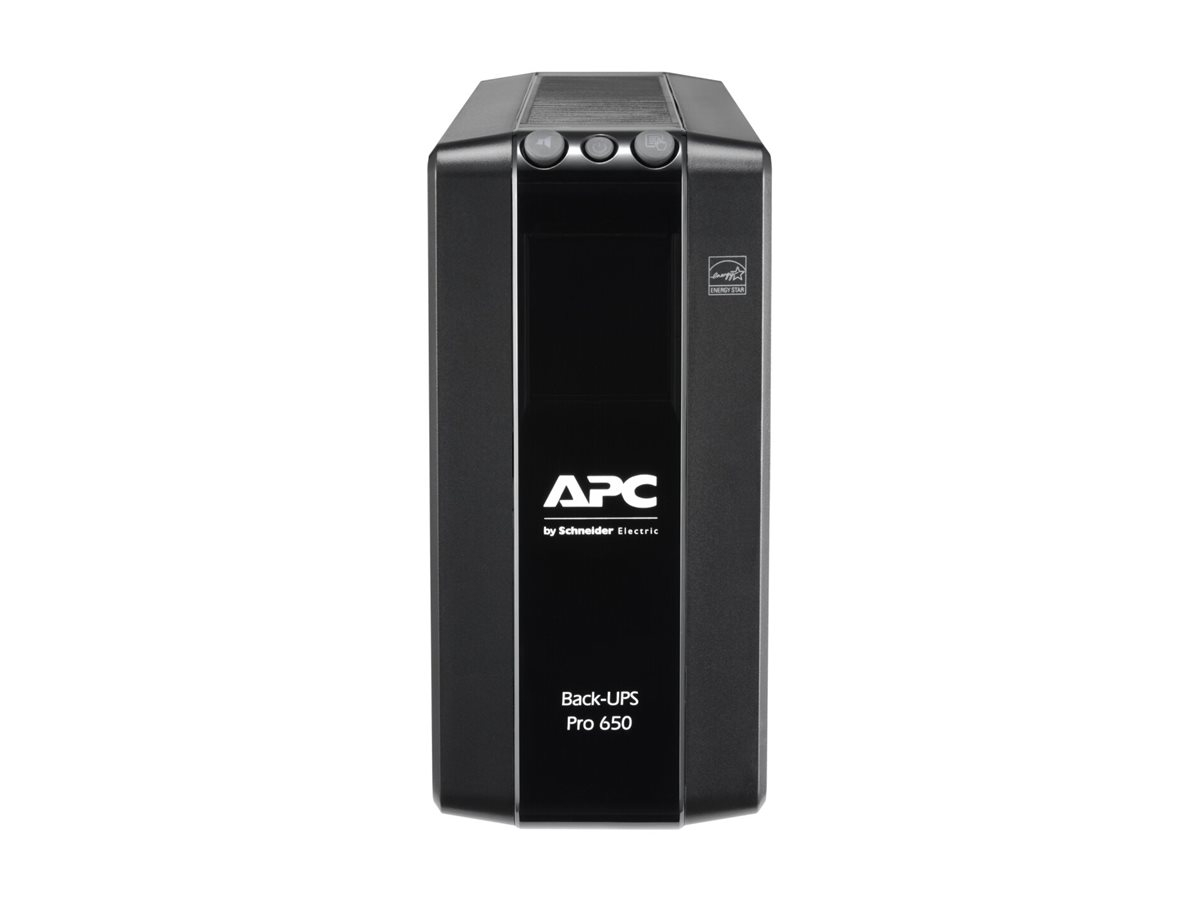 APC Back UPS Pro BR650MI - UPS 650VA   390W, Line Interactive, AVR, LCD, 6 IEC, USB