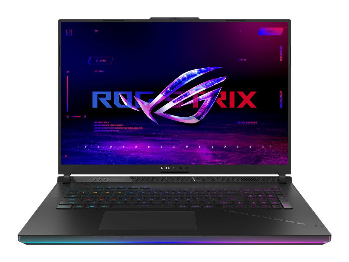 ASUS ROG Strix SCAR 18 G835LX - Core Ultra 9 275HX, 18   2.5K Mini LED 240Hz, 64GB DDR5, 2TB SSD, RTX 5090 16GB, NoOS, 3Y PUR Black
