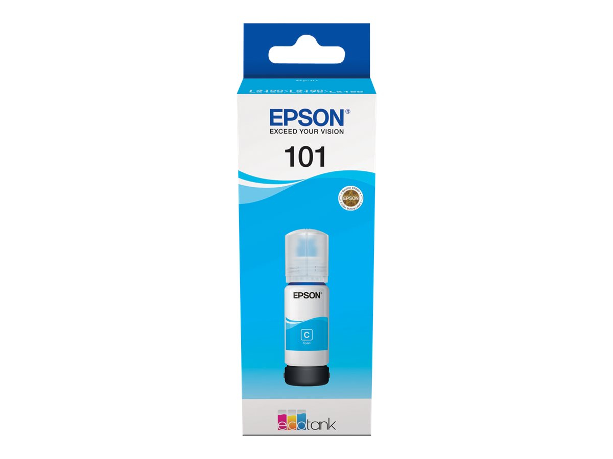 Epson 101 Cyan - C13T03V24A, 70 ml, EcoTank L4150   L4160   L4260   L6190   L14150