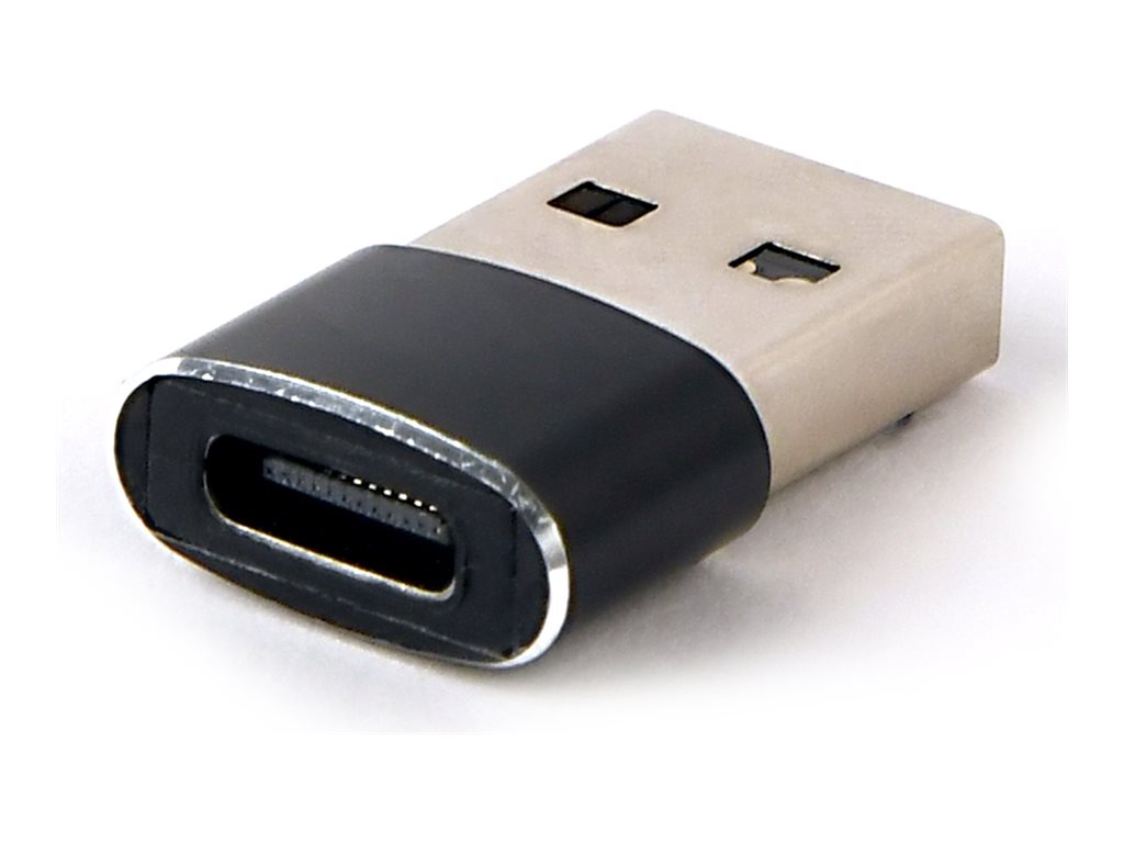 Gembird A USB2 AMCF 02 - Adaptor USB A la USB C (F), USB 2.0, negru