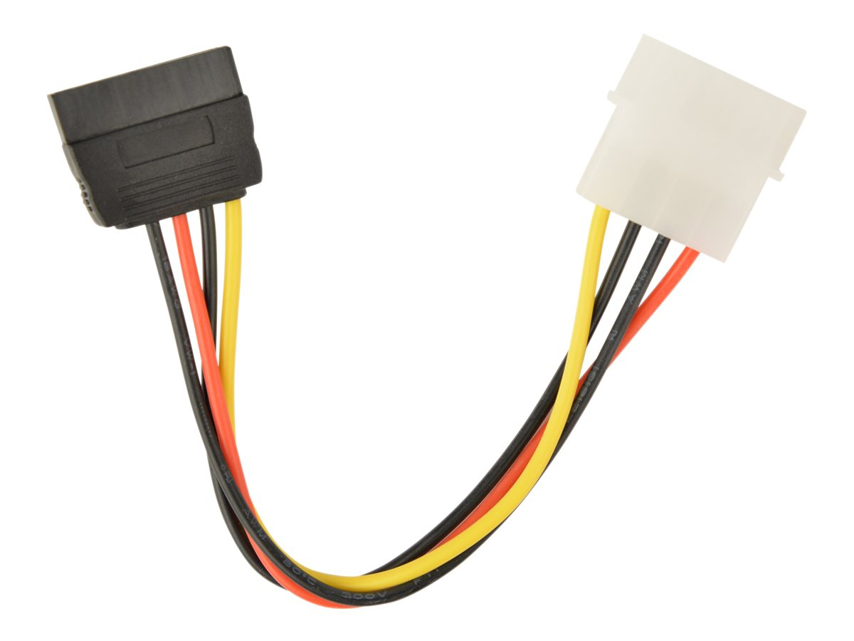 Gembird CC SATA PS - Cablu alimentare SATA la Molex 15 cm, Male Male