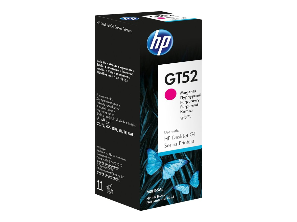 HP GT52 Magenta - Cerneala Originala, 70 ml, 8000 pagini, pentru HP Ink Tank Smart Tank