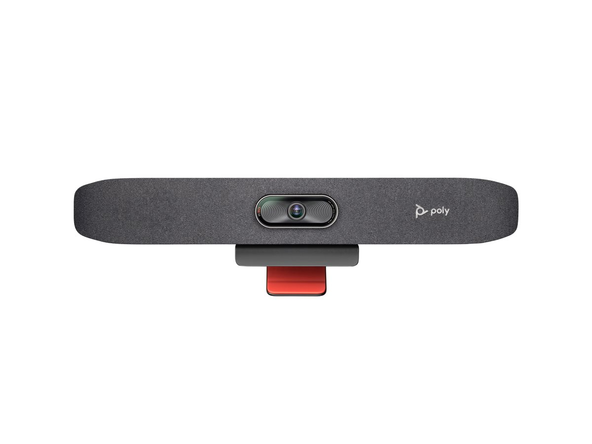 HP Poly Studio R30 - Video Bar USB 4K, 120 , NoiseBlockAI, Teams Zoom Certified 4K UHD (3840 × 2160) @ 30fps