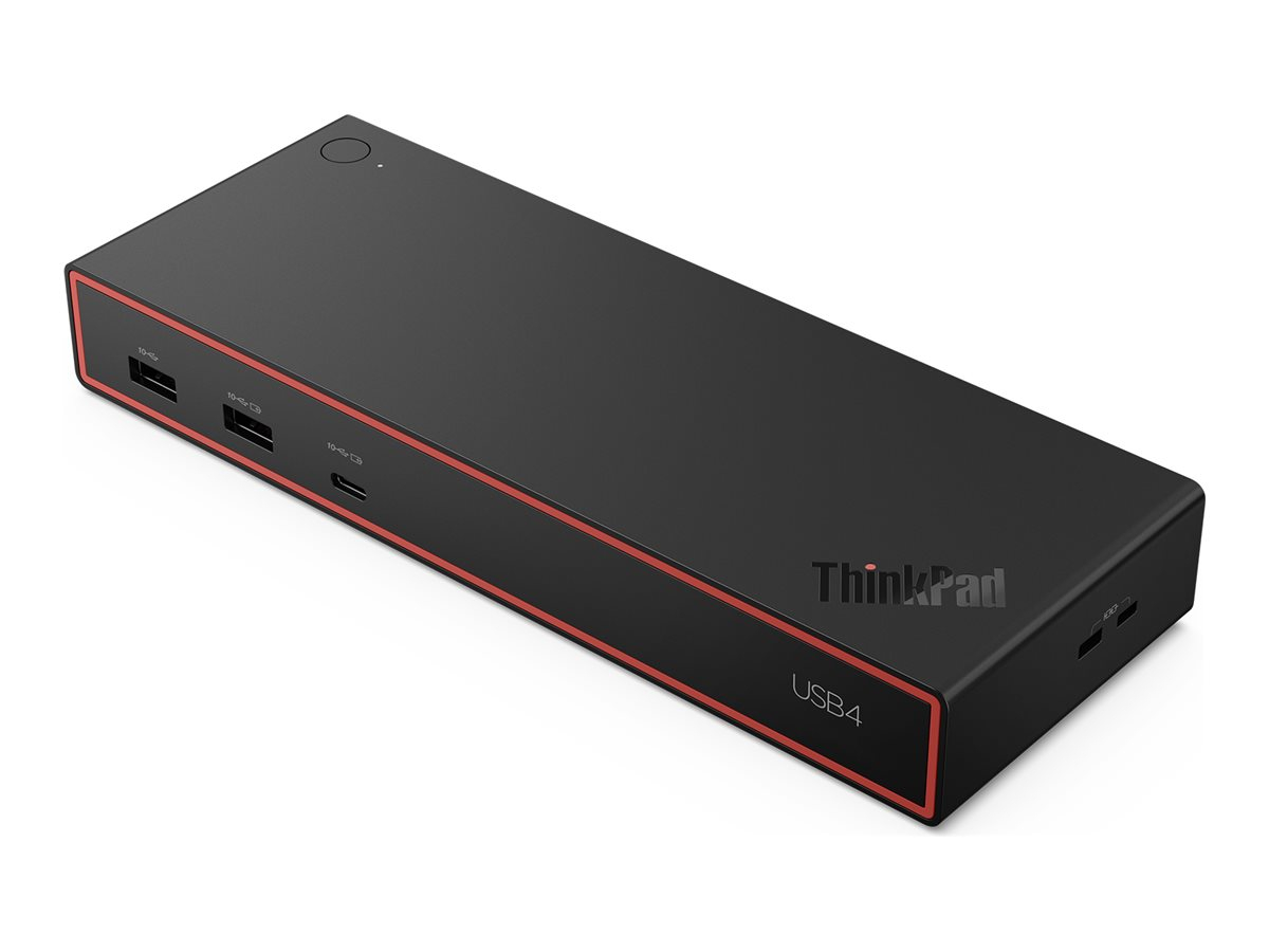 LENOVO ThinkPad USB4 Dock 5000 - 100W, USB4, HDMI, 2 DP, 4 USB A, 2 USB C, Gigabit LAN, EU