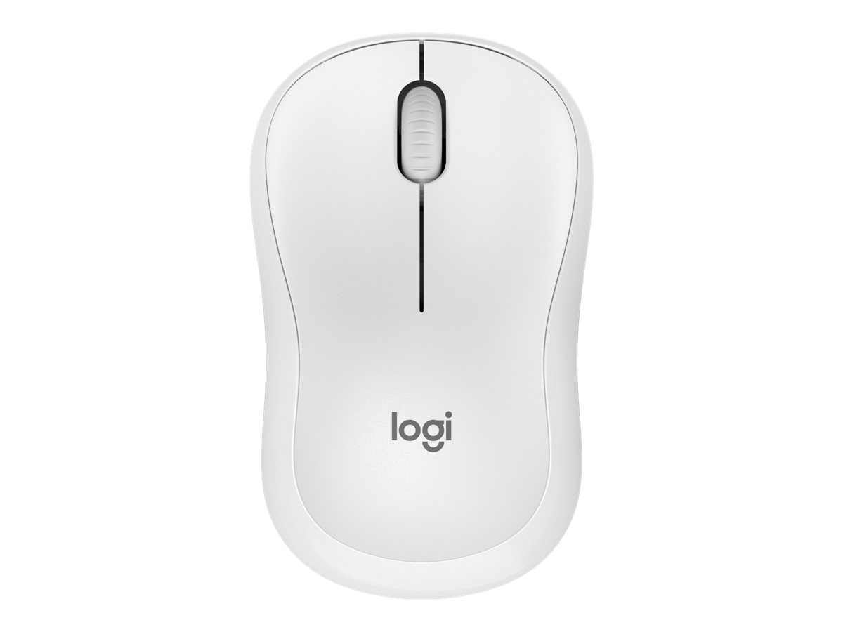 Logitech M240 Silent - Mouse Wireless Bluetooth, 4000 DPI, SilentTouch, Ambidextru, Off White