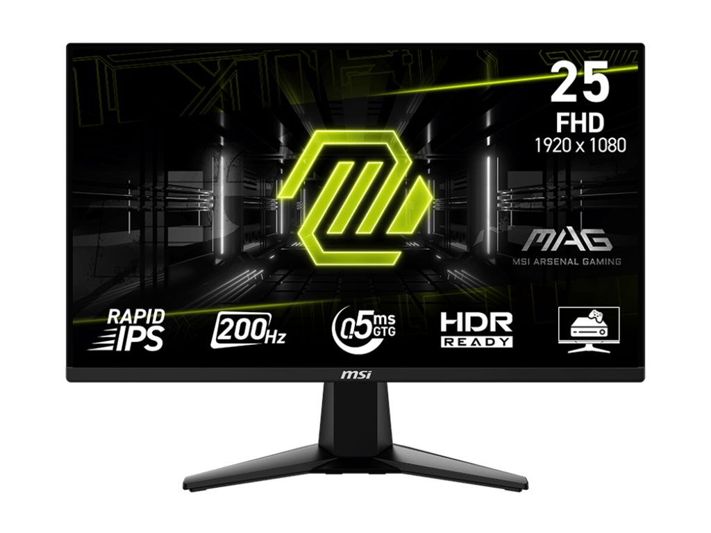 Monitor LED MAG 255F E20 IPS 24.5inch Full HD 1920 x 1080 HDMI DisplayPort 200Hz 0.5ms Negru - imagine 2