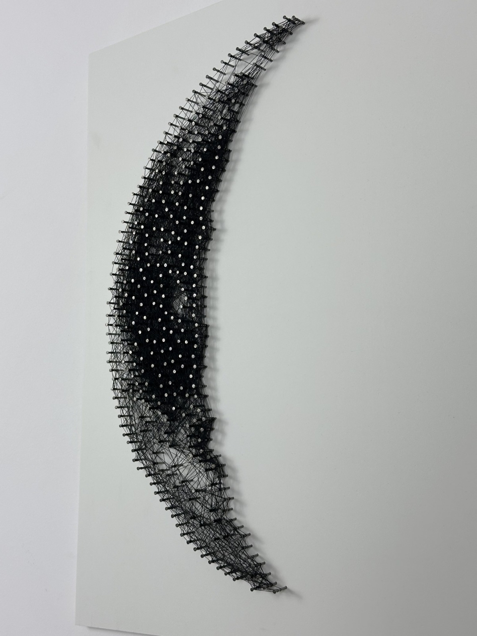 CRESCENT MOON STRING ART [4]