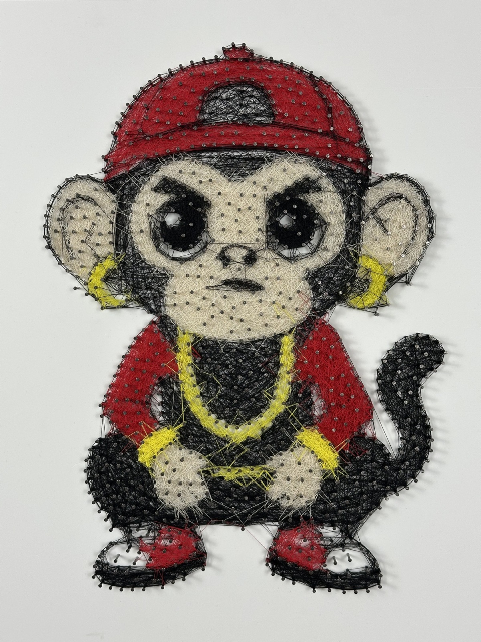 Monkey String Art [3]