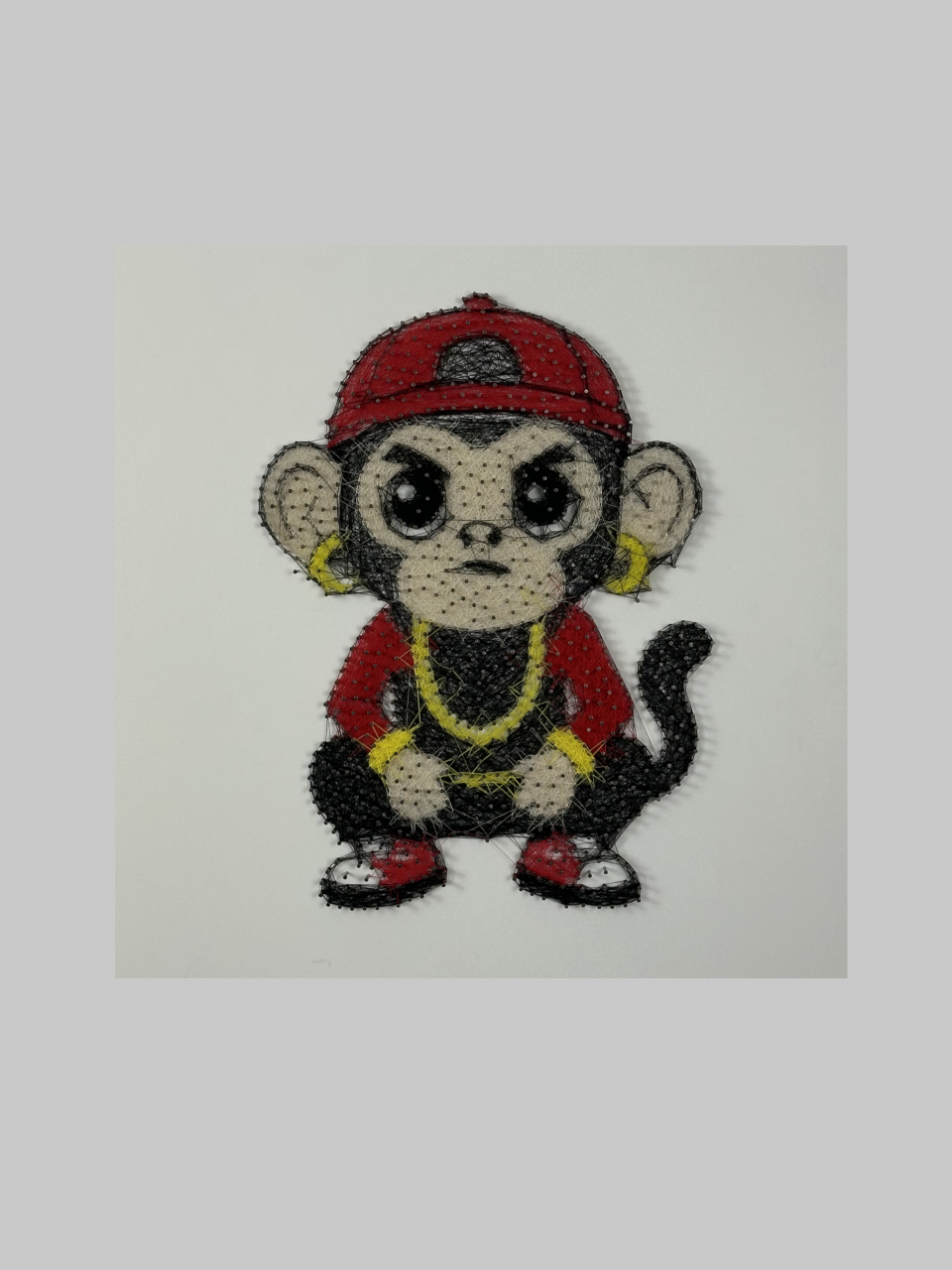 Monkey String Art [1]
