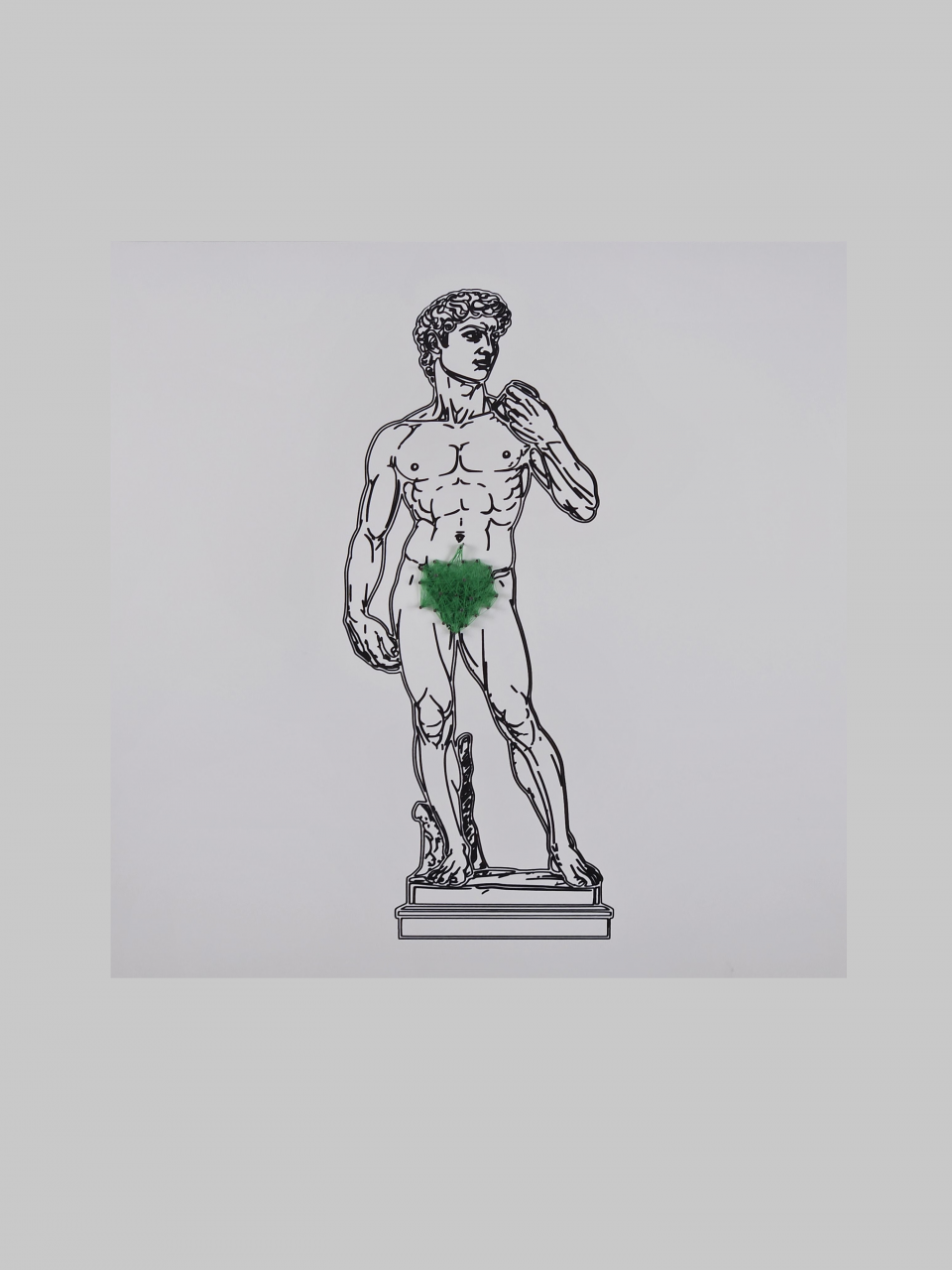 STATUE OF DAVID STRING ART [1]