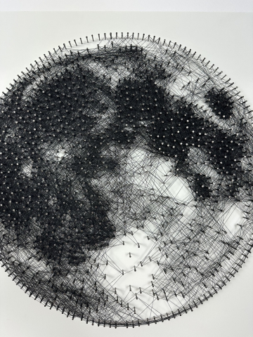 FULL MOON STRING ART [2]