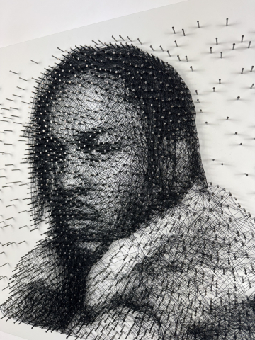 Kendrick Lamar String Art [2]